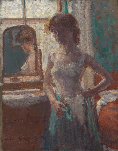 The Green Dress, 1908-09 by Spencer Frederick Gore